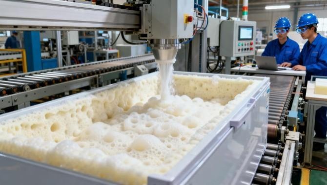 Refrigerator Insulation Layer Production