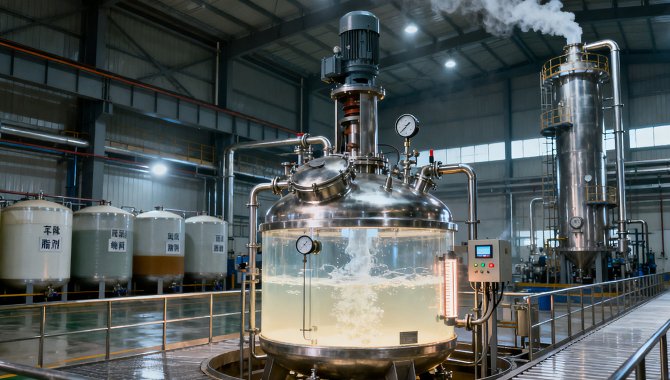 heat-resistant plasticizer synthesis