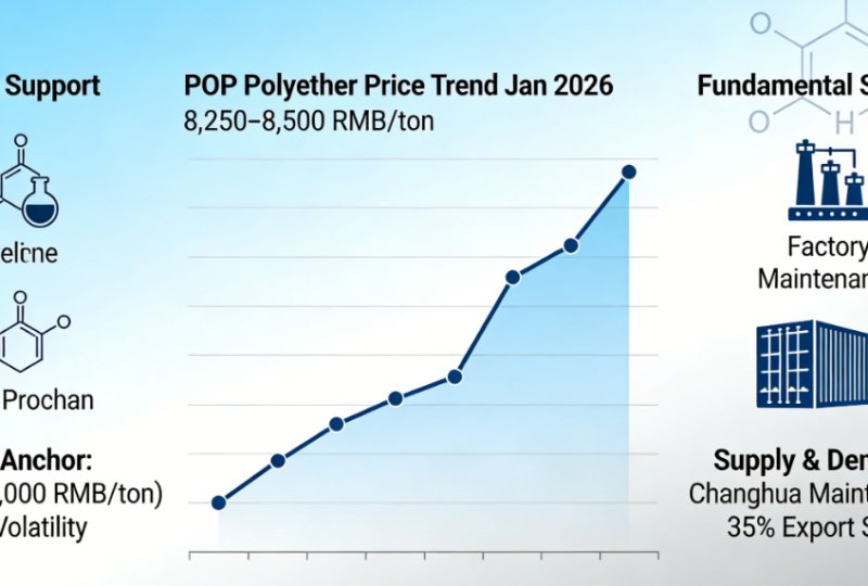  POP Polyether Price 2026: Low-Level Oscillation with Cost & Fundamental Support